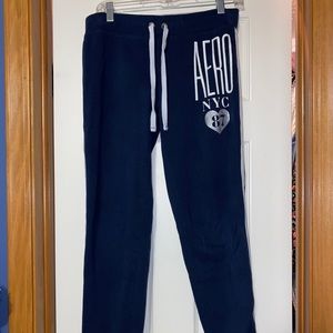 Navy jogger sweatpants